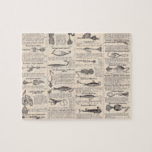 Vislokmiddelen Reclame Visser Kunst Legpuzzel