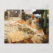 Vismarkt Seattle Washington Briefkaart (Voorkant)