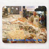 Vismarkt Seattle Washington Muismat (Voorkant)