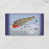  vismeester Jerry Sylvester Flaptail Lure Visitekaartje (Achterkant)