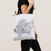 vismonster 2 tote bag (Dichtbij)