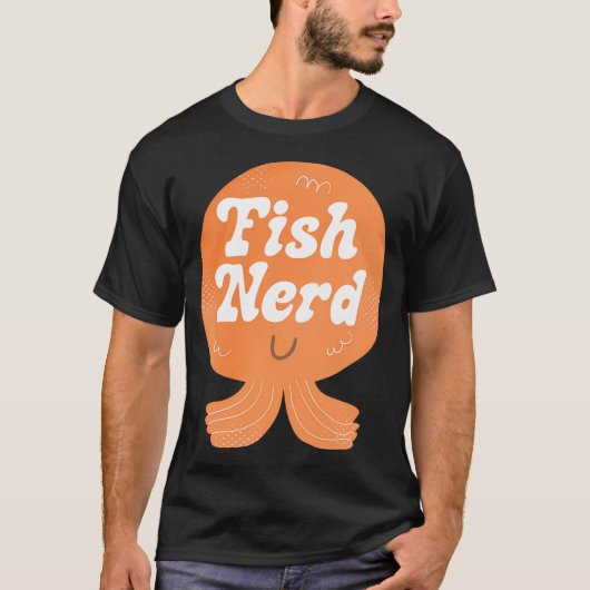 Visnerd-badge T-shirt (Voorkant)