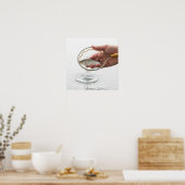 Visnetgrafiek Poster (Keuken)