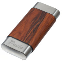 Visol Natural Wood en Roestvrij Hoesje Cigar
