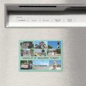 Visons de St Augustine, Floride Magnet (In Situ (Lave-vaisselle))