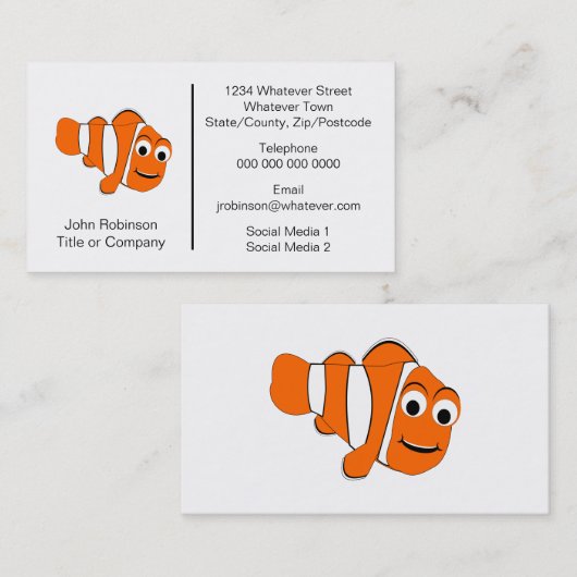 Visontwerp Visitekaartje (Voorkant / Achterkant)