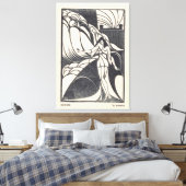 Visontwerp voor een keramische plaat canvas afdruk (Insitu (Slaapkamer))