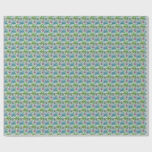  vispatroon cadeaupapier (Vlak)