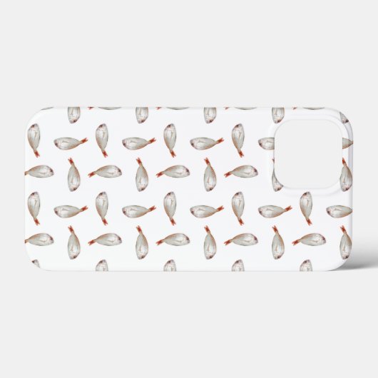 Vispatroon Case-Mate iPhone Case (Achterkant (horizontaal))