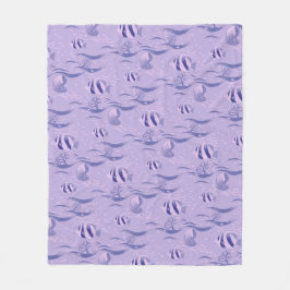 Vispatroon Fleece Deken