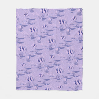 Vispatroon Fleece Deken