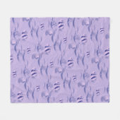 Vispatroon Fleece Deken (Voorkant (Horizontaal))