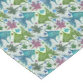 vispatroon tafelkleed (Gekanteld)