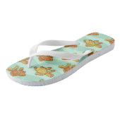 Vispatroon Teenslippers (Schuin)