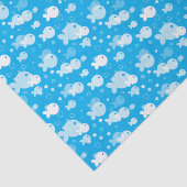 vispatroon tissuepapier (Detail)