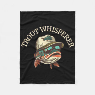 Vispret Avontuurlijke Forel Fluisteraar Fleece Deken