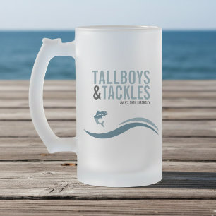 Visreis Tallboys & Tackles Verjaardagsfeestje Matglas Bierpul