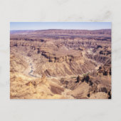 Visrivierkloof in Zuid-Namibië, Afrika Briefkaart (Voorkant)