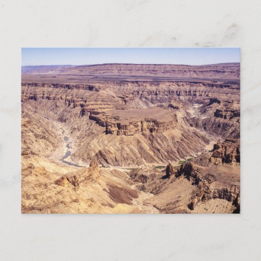 Visrivierkloof in Zuid-Namibië, Afrika Briefkaart (Voorkant)