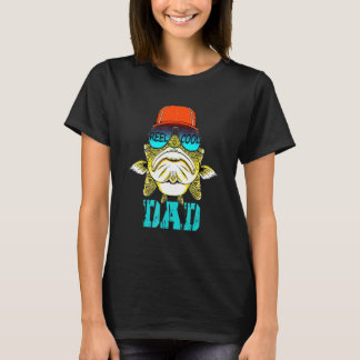 Visrol Cool Papa Vader Vader Moederdag Opa T-shirt