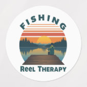 Visrollentherapie vader labels (Design 2)