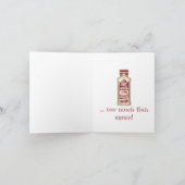 Vissaus pop kunst kaart (Binnen)