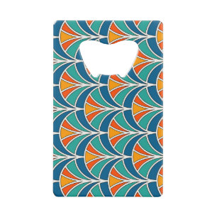 Visschaal: Aziatische Traditioneel Kredietkaart Flessenopener