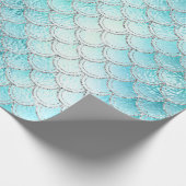 Visschaaltjes op Aqua Cadeaupapier (Hoek)