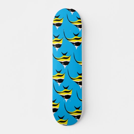 Visschool Skateboard (Voorkant)