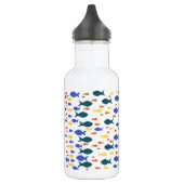 Vissen aangepaste waterfles (Links)