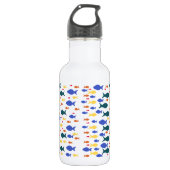 Vissen aangepaste waterfles waterfles  (Voorkant)