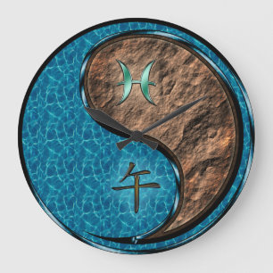 Vissen & Aard Paard Grote Klok