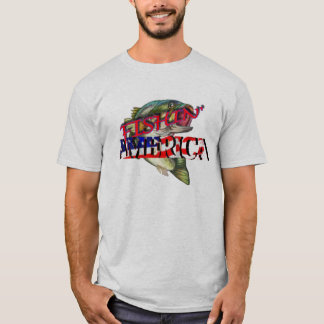 Vissen Amerika T-shirt