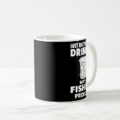 Vissen and Beer Grappig Drink Visser Partij HU Koffiemok (Voorkant rechts)