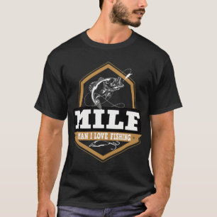Vissen Angler Hobby Vissersstok T-shirt