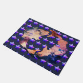 Vissen Astrologie Teken Deurmat (Schuin)