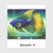 Vissen. astrologisch teken, verwijderbaar sticker (Vel)