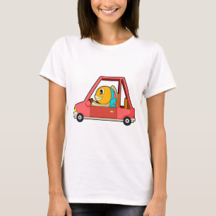 Vissen Auto T-shirt