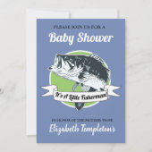 Vissen Baby shower dat het een kleine visser is Kaart (Voorkant)