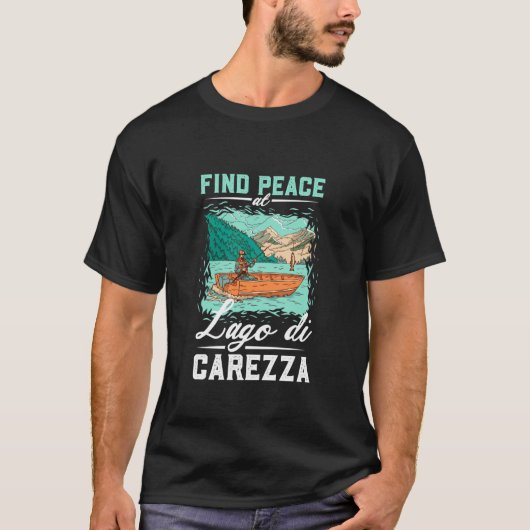 Vissen bij Lago di Carezza T-shirt (Voorkant)