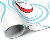 Vissen Bobber Cadeaupapier (Rol Hoek)