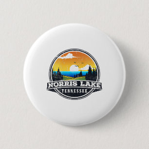 Vissen Bootvaren Kamperen - Lakeview Norris Lake Ronde Button 5,7 Cm