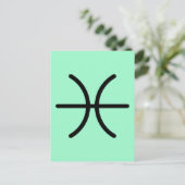 Vissen Briefkaart (Staand voorkant)