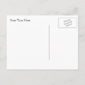 Vissen Briefkaart "verdwenen" vissoort (Achterkant)