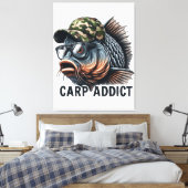Vissen canvas afdruk (Insitu (Slaapkamer))
