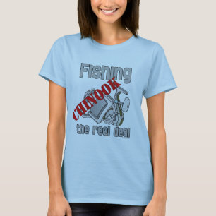 Vissen Chinook Salmon The Reel Deal Vist T-shirt