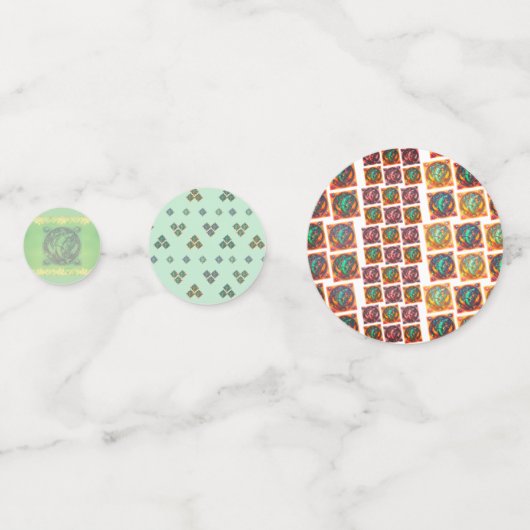 Vissen Confetti (Voorkanten)