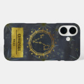 Vissen Dark Zodiac Astrologie: Zwart & Goud Case-Mate iPhone Case (Achterkant (horizontaal))