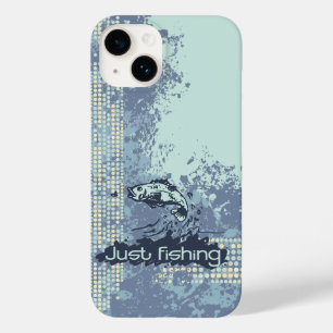 Vissen de blauwe groene splash ipod touchcase Case-Mate iPhone 14 hoesje