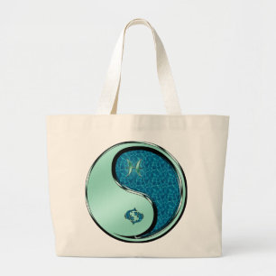 Vissen de Vis Grote Tote Bag